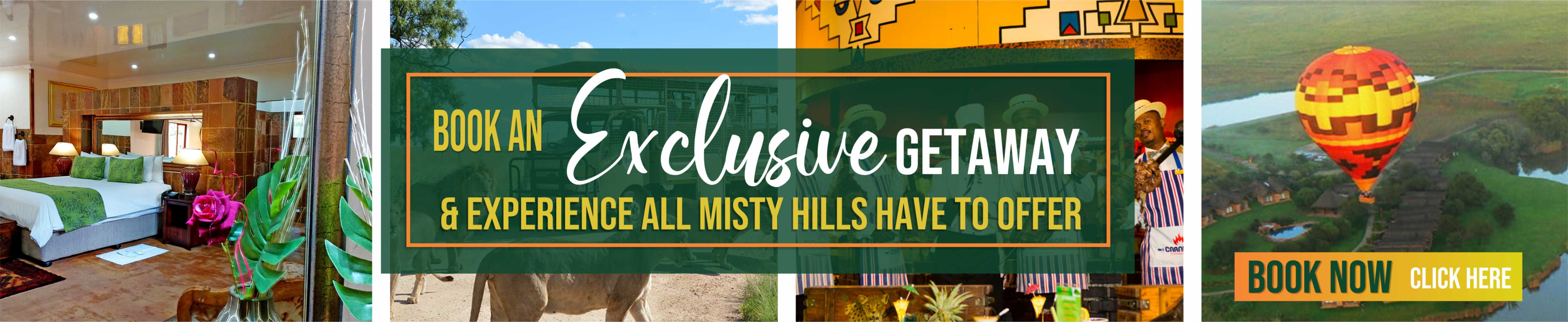 Misty Hills Country Hotel Cradle of Humankind Experience including Maropeng, Lion Park Safari Tours
